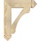 Ekena Millwork Legacy Arts & Crafts Rough Sawn Bracket, Douglas Fir, 4"W x 18"D x 22"H BKT04X18X22LEC03RDF - alternate 3
